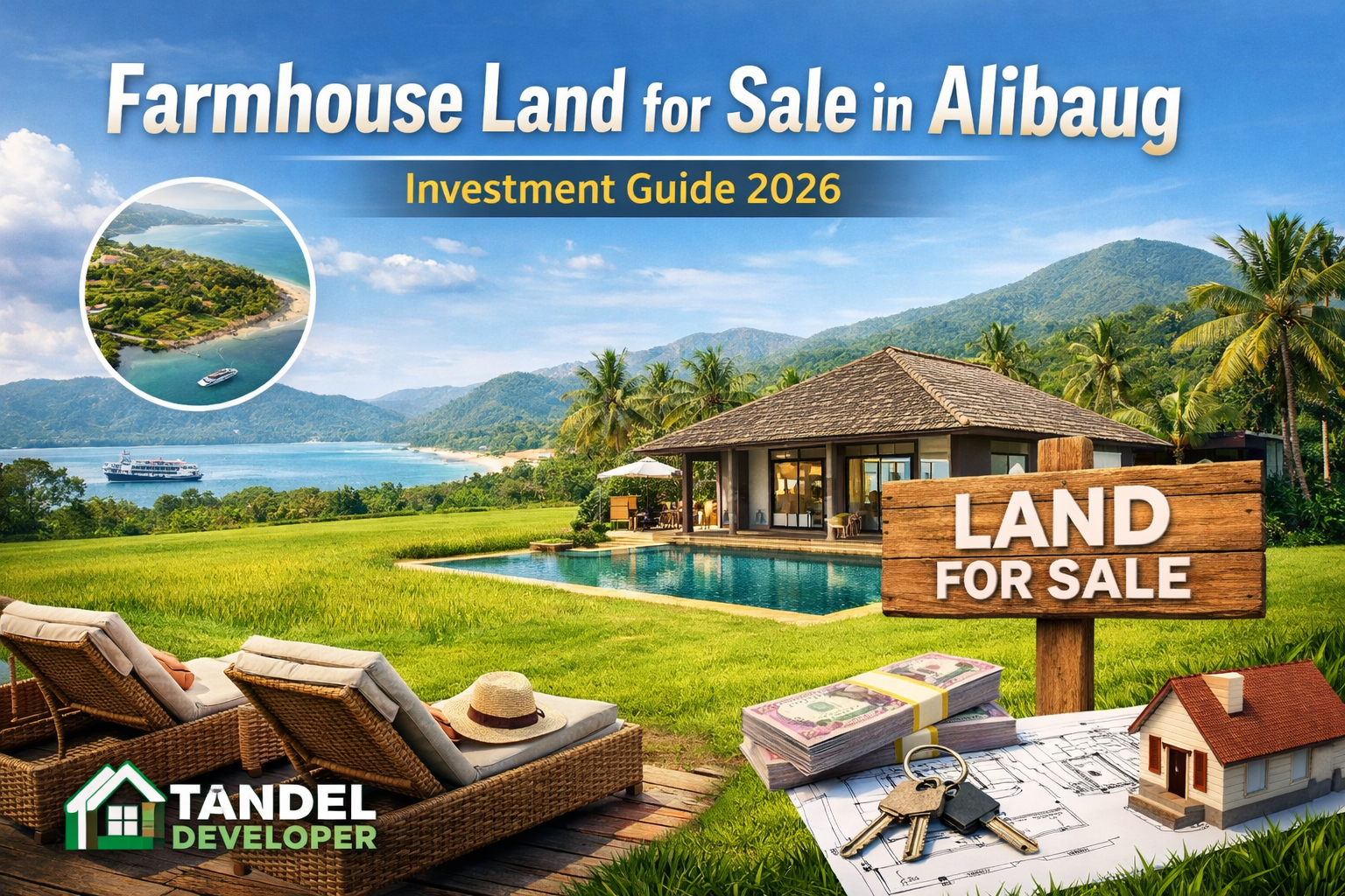 Farmhouse Land for Sale in Alibaug — Investment