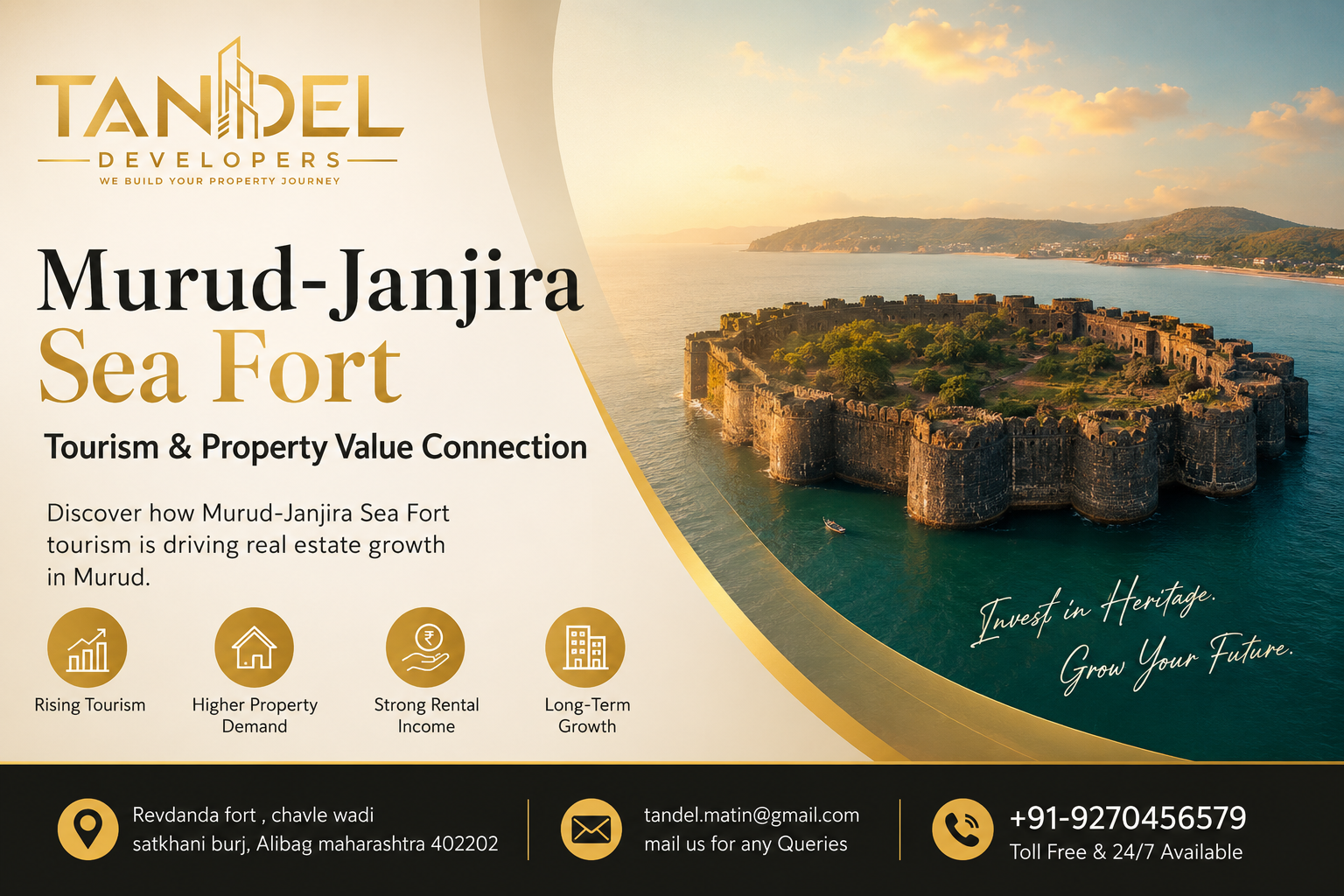Murud-Janjira Sea Fort Tourism