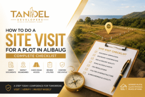 Visit for a Plot in Alibaug