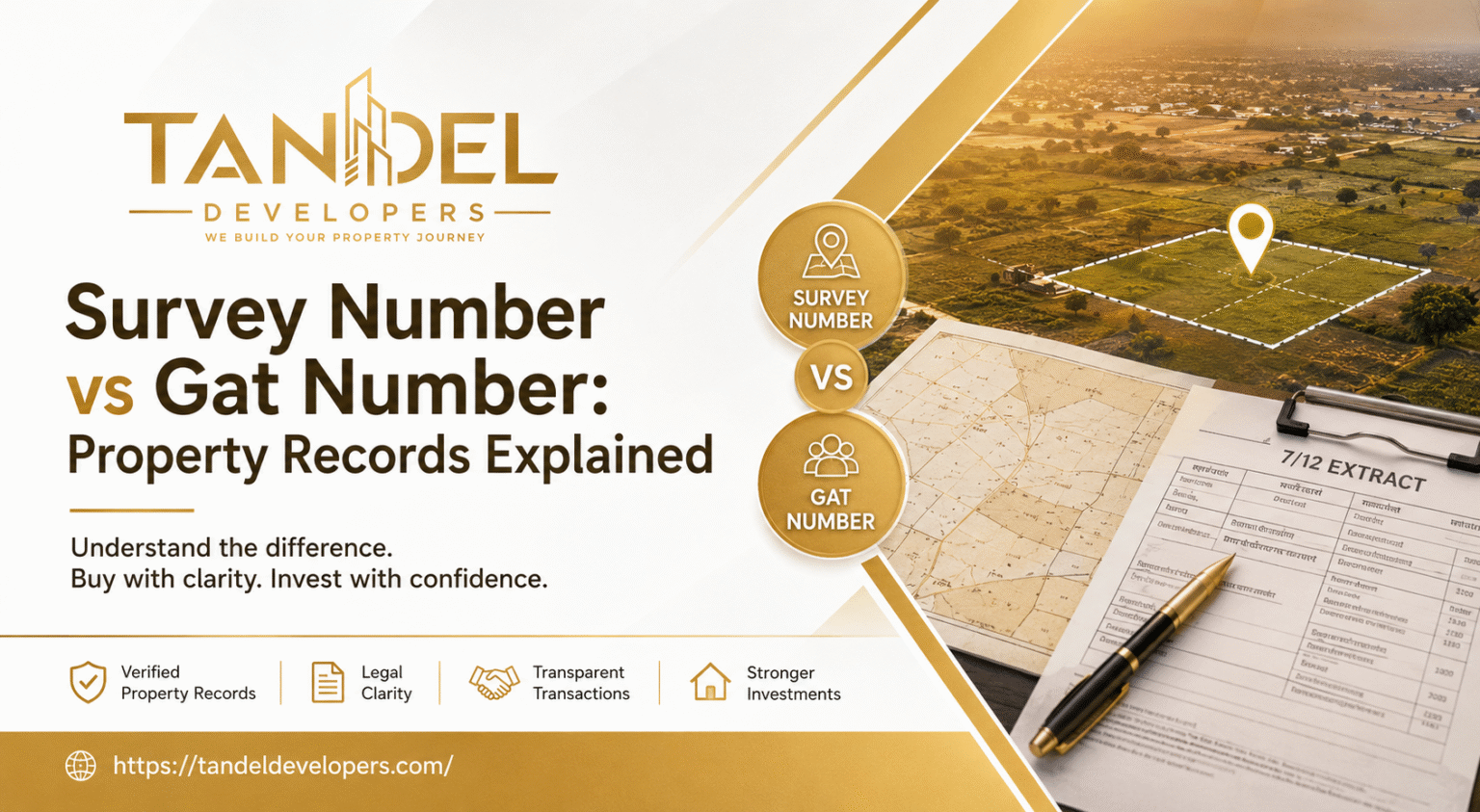 Survey Number vs Gat Number: Property Records Explained