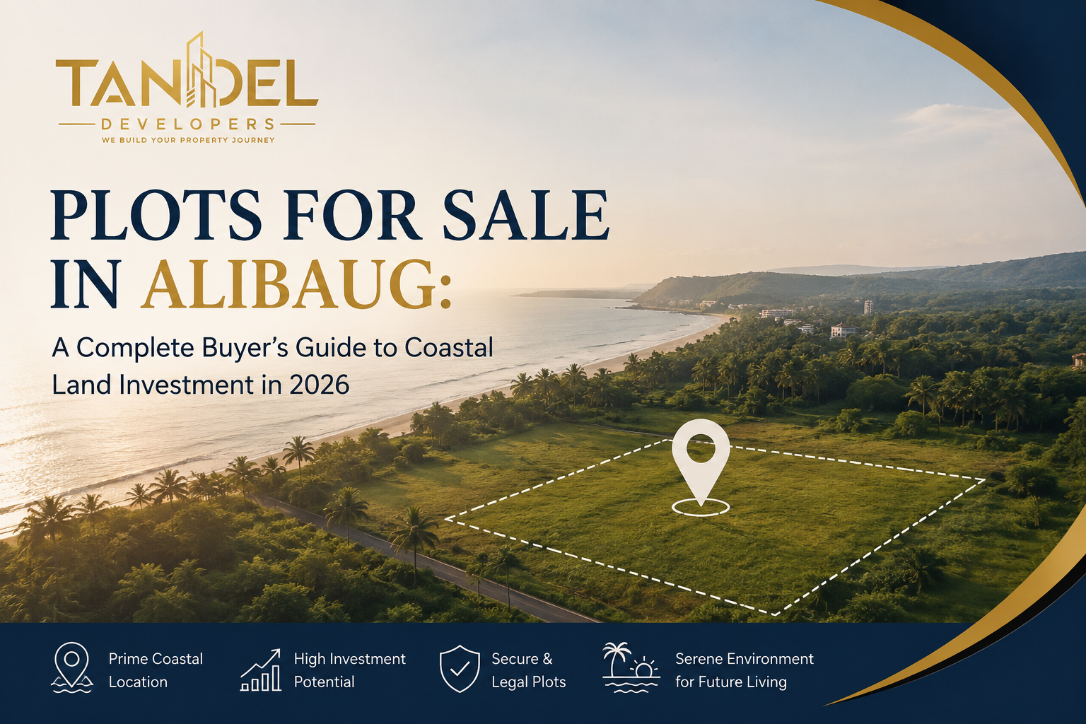 Plots for sale in Alibaug coastal land investment guide 2026